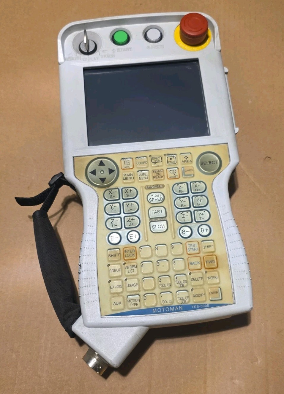 Yaskawa JZRCR-YPP01-1 Robot Teach Pendant 2013