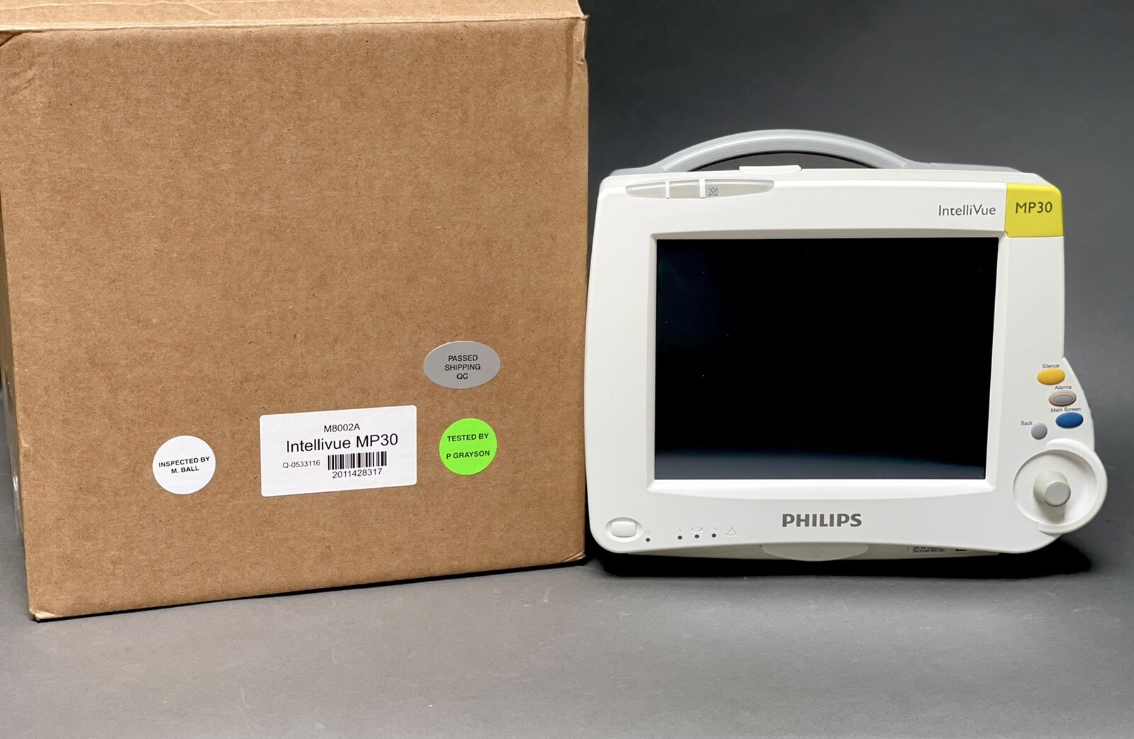 NEW Philips IntelliVue MP30 Touch Screen Patient Monitor With Printer