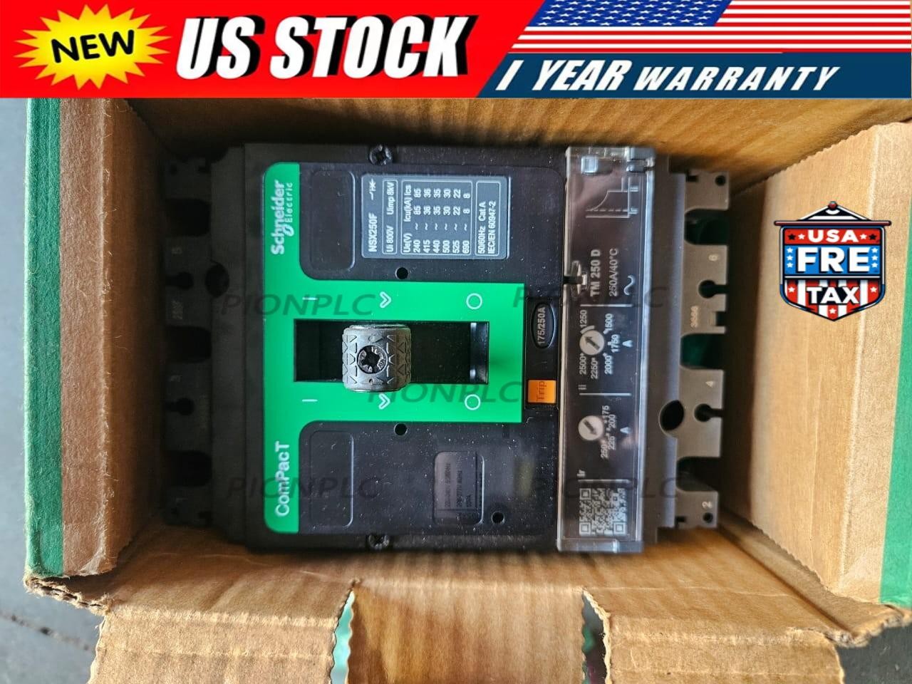 C25F3TM250 Circuit Breaker Compact NSX US Free TAX