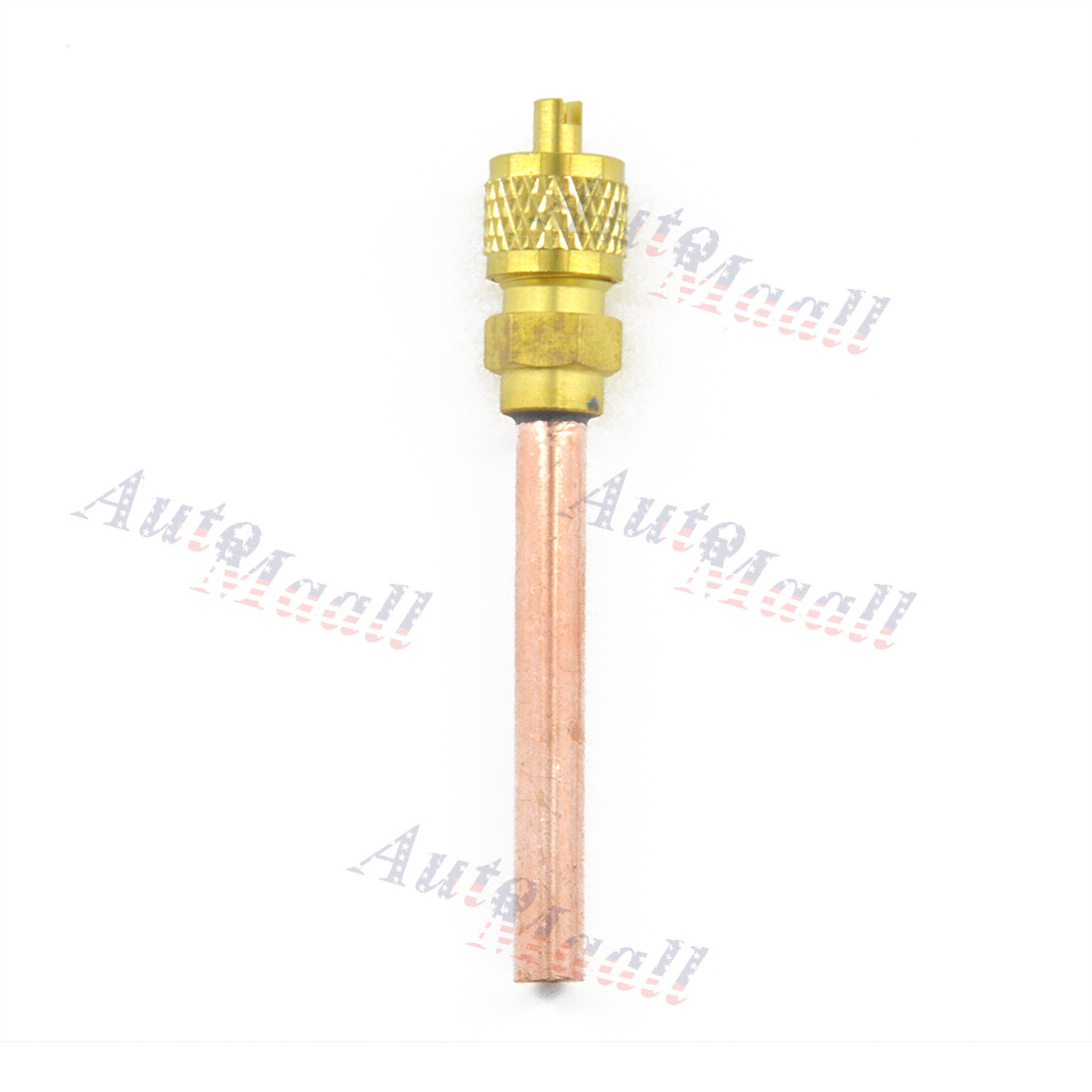 10pc Service Access Valve 1/4″ SAE *1/4 OD *2.75″ Stem Core AC Refrigeration Kit