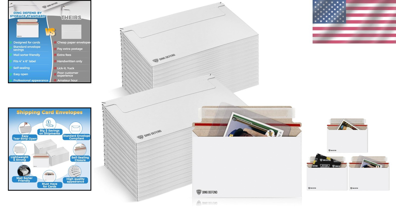 Reliable Trading Card Shipping Solution – Pack of 110