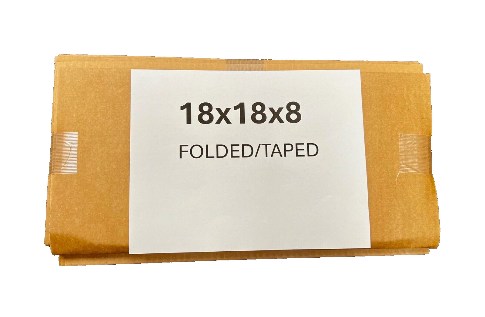 18″ x 18″ x 8″ Cardboard Corrugated Box – 5 BOX BUNDLE