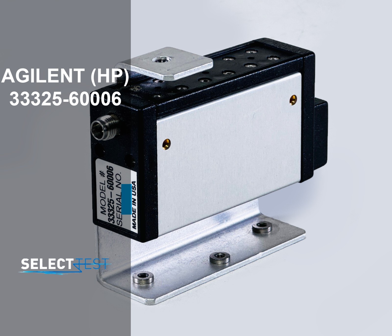 AGILENT (HP) 33325-60006 RF STEP ATTENUATOR 0-60dB, DC-50GHz *LOOK* (REF.: 179R)