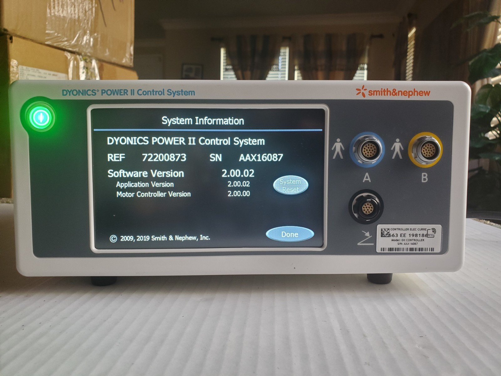 Smith & Nephew Dyonics Power II Control Unit