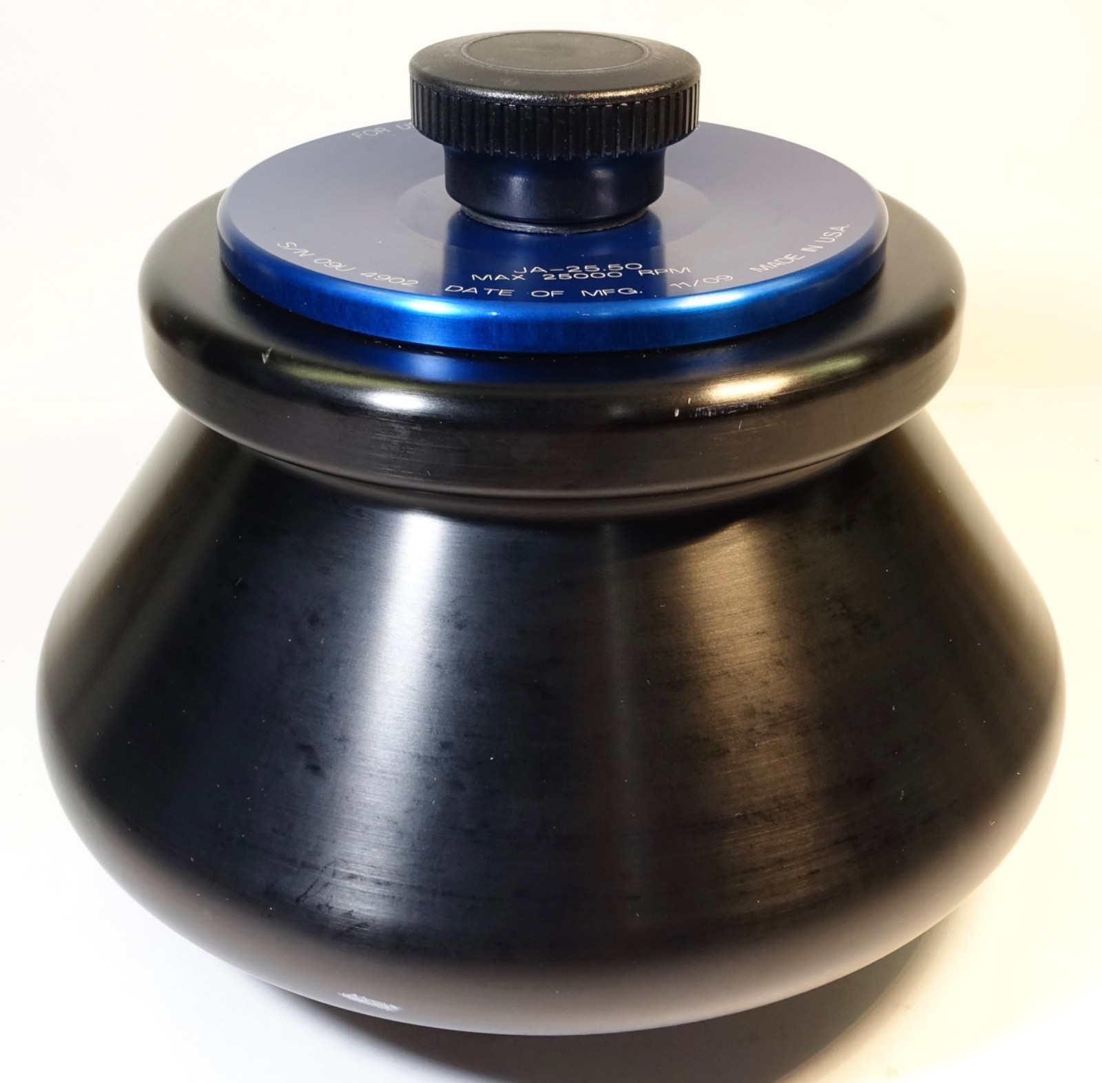 Beckman Coulter JA-25.50 Fixed-Angle Rotor 8x50mL 25,000 rpm; Great Condition