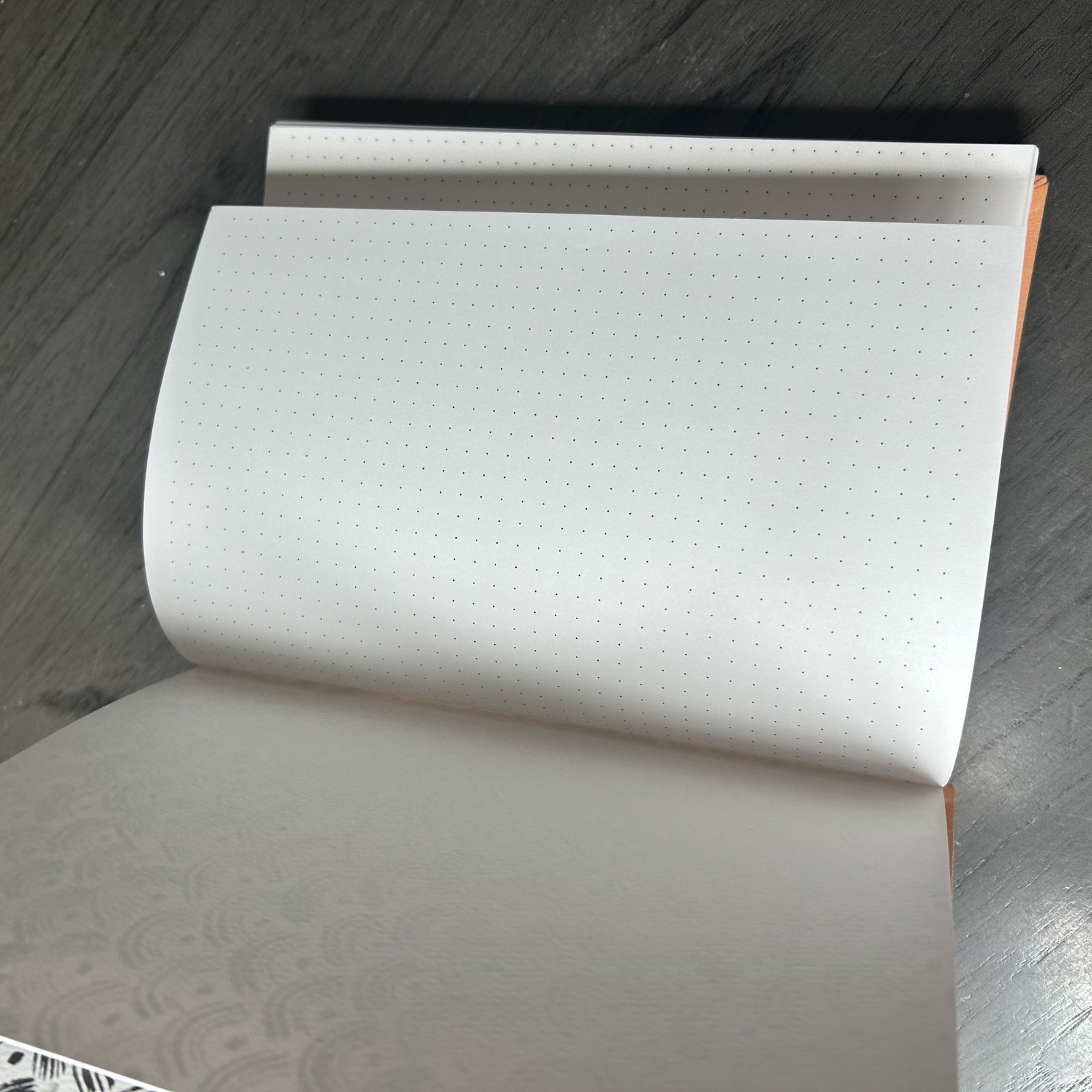 Anthropologie In Bloom Orange Dot Journal