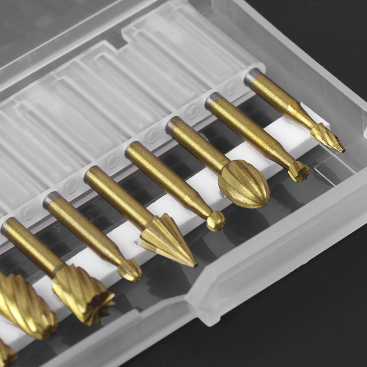 Tungsten Carbide Burr Bit Set For Dremel Rotary Tool Cutting Carving Routing Bur