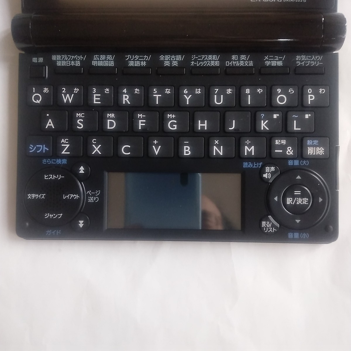 CASIO EX-word XD-B4800 Electronic Dictionary DATAPLUS 6 Japanese English Black T