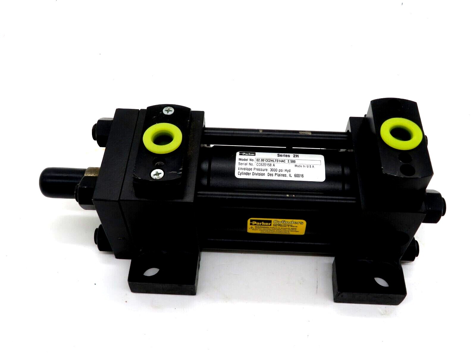 NEW PARKER 02.00 CC2HLTS14AC 2.500 CYLINDER SERIES 2H 0200CC2HLTS14AC2500
