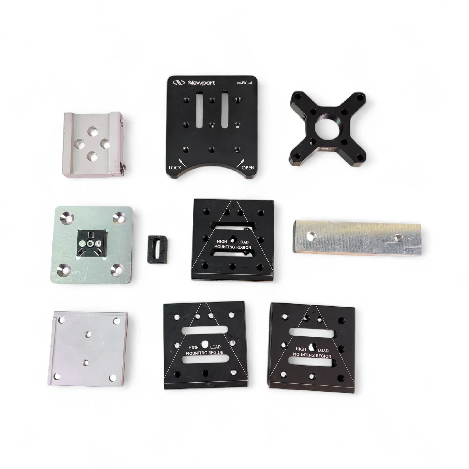 Newport Thorlabs Assorted Optomechanical Kinematic Mounting Bases & Accessories