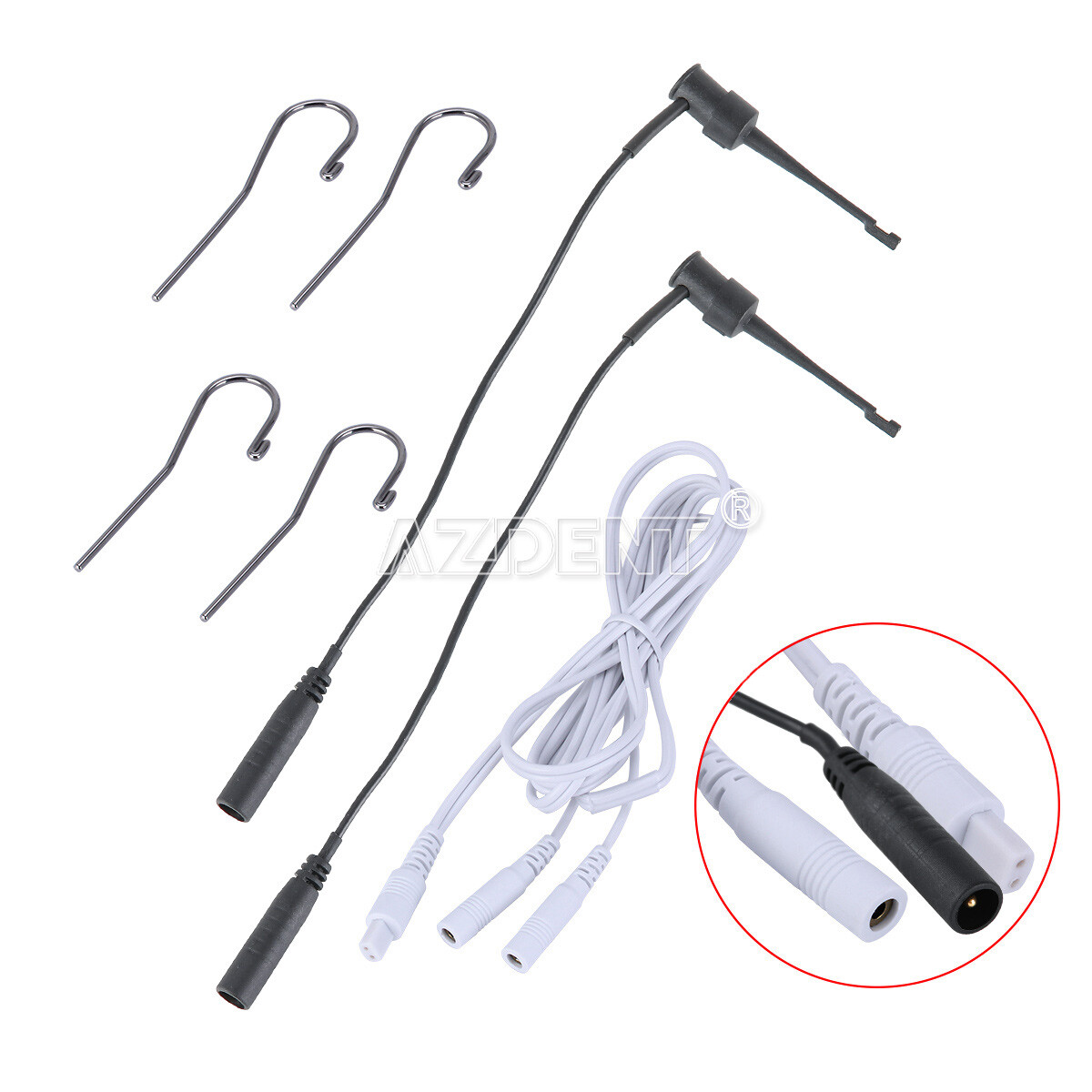 Dental Apex Locator Accessories Test Wire Root Canal Finder Probe Cord
