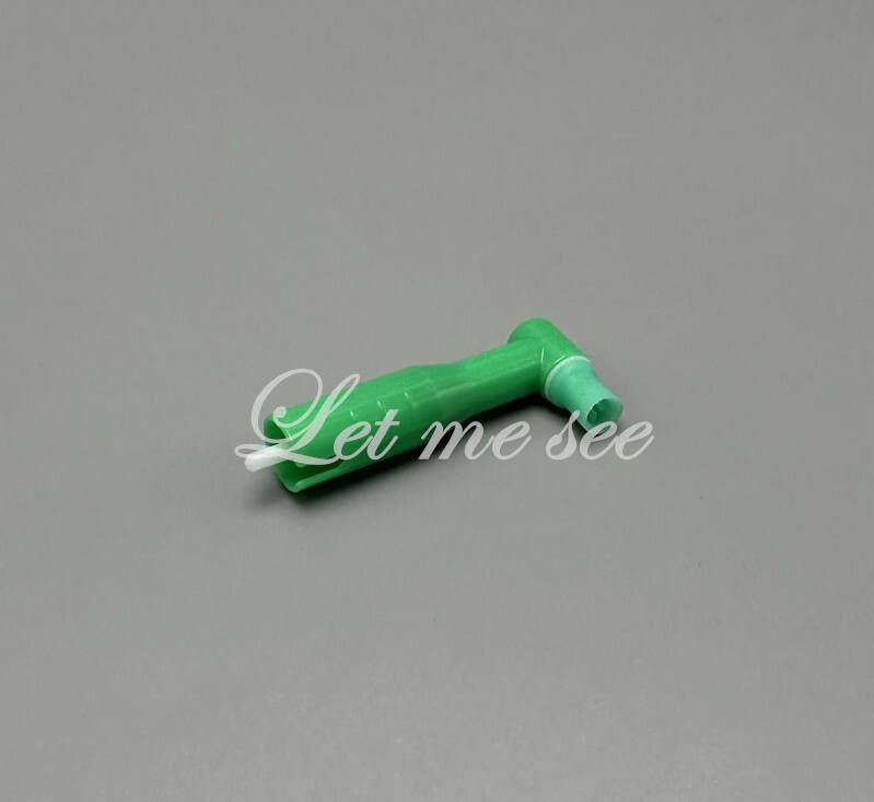 100pcs Dental Disposable Prophy Cup Angles Soft Latex Free Angel 90° Cups Green