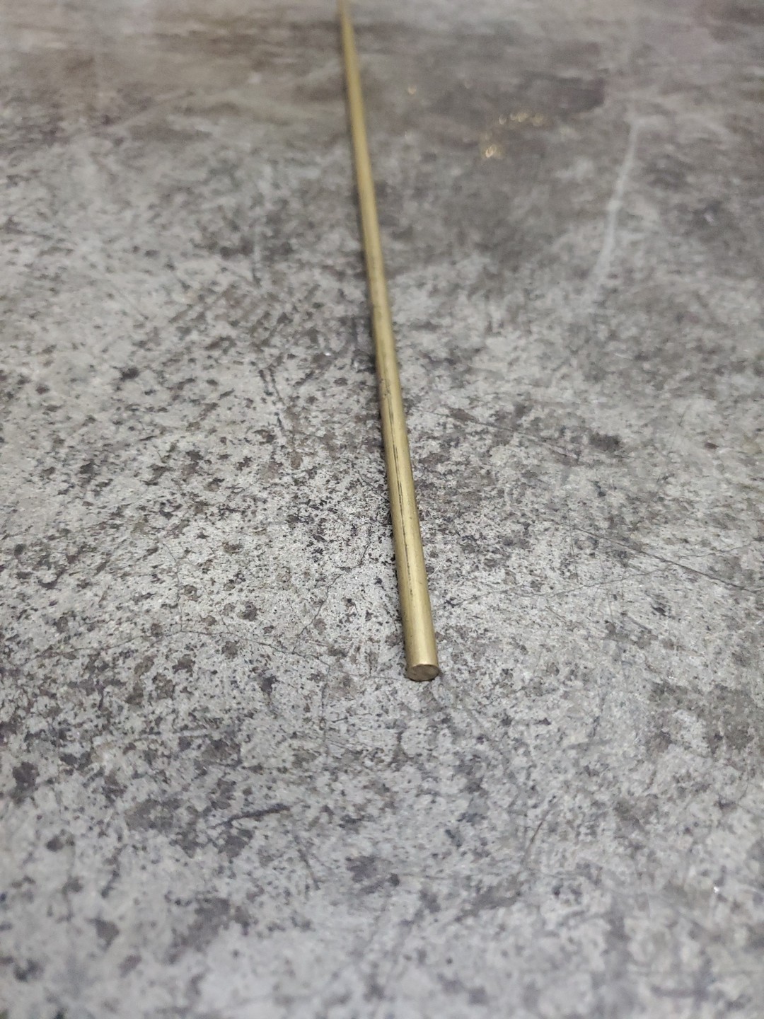 5 Pieces 12 inches 3/16 inch Brass Round Rod Brass Rods Lathe Bar C360
