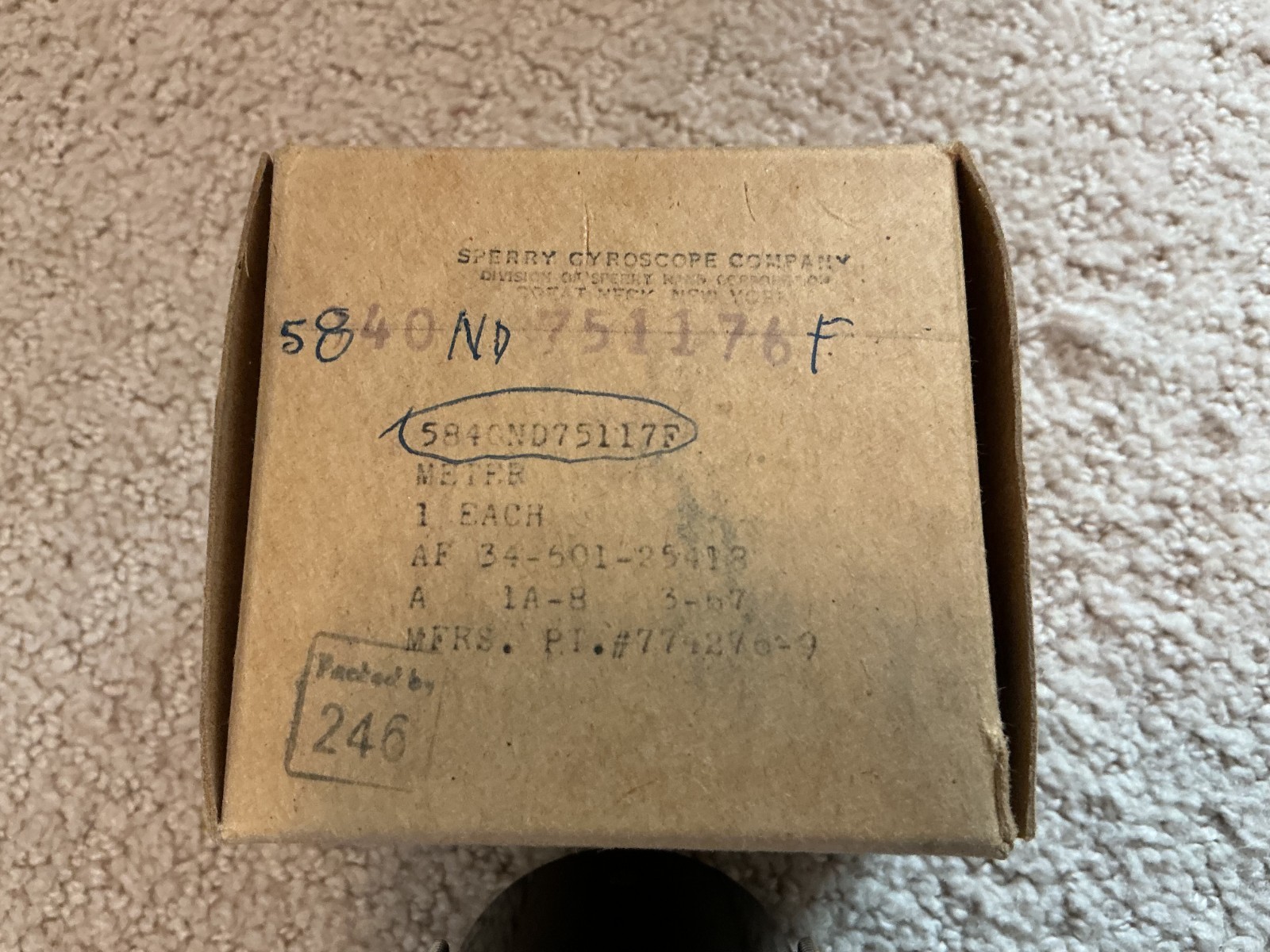 Simpson 5kV DC Model A90841 Panel Meter 1mA FS New Old Stock Lot of 6