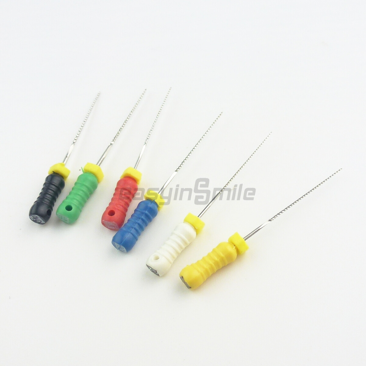 60X Endodontic Hand Use K-Files Stainless Rotary Root Canal hand File 25MM#15-80