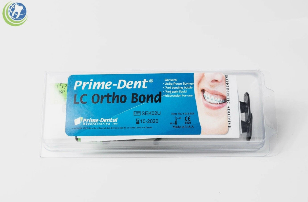 Dental Light Cure Ortho Bonding Resin Adhesive Kit 2 Syringes A2 ** Prime- Dent
