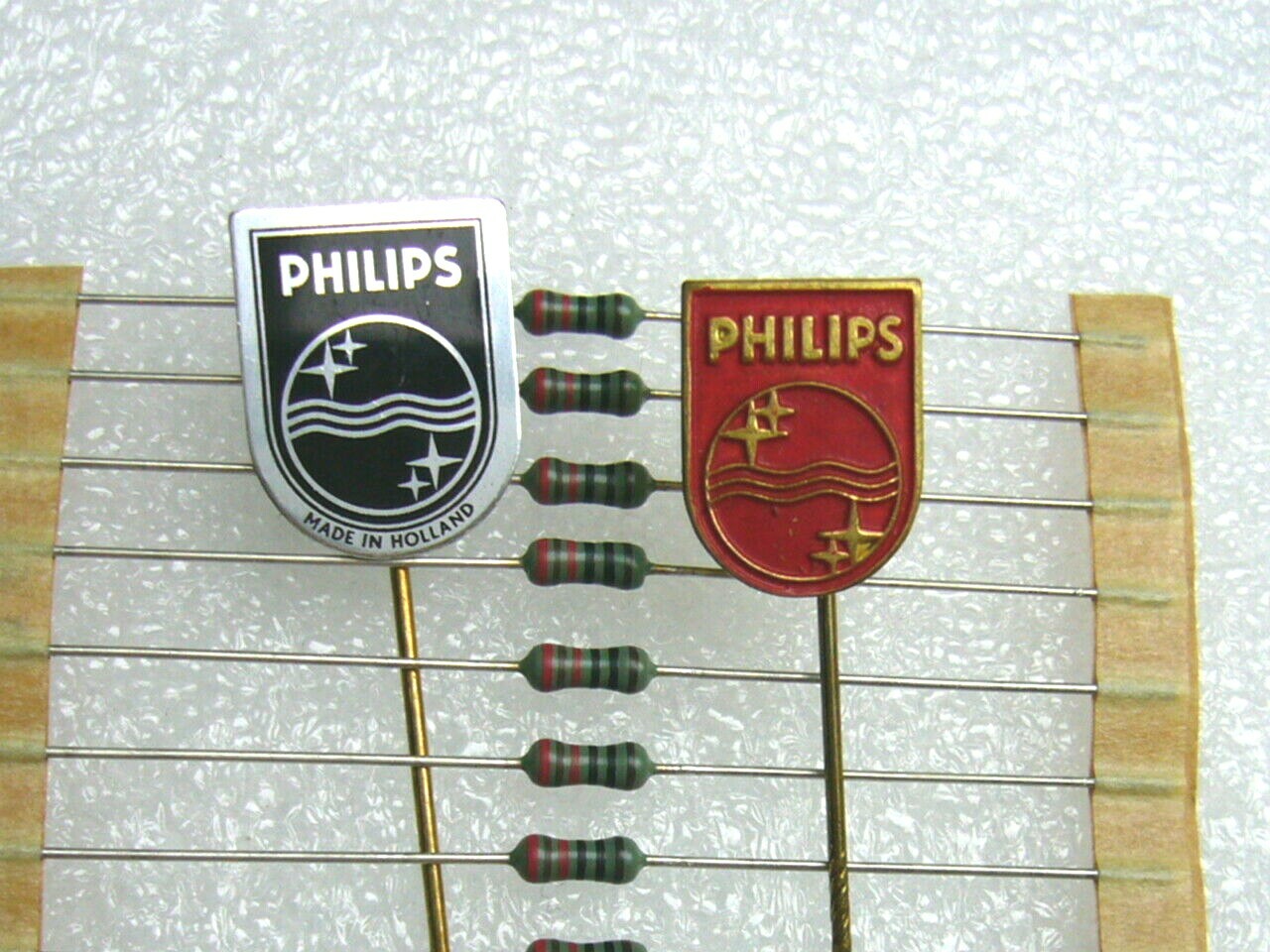 PHILIPS MRS25 10k or 1k 0.6W 1% 50ppm 350V Low Noise Metal film Resistor