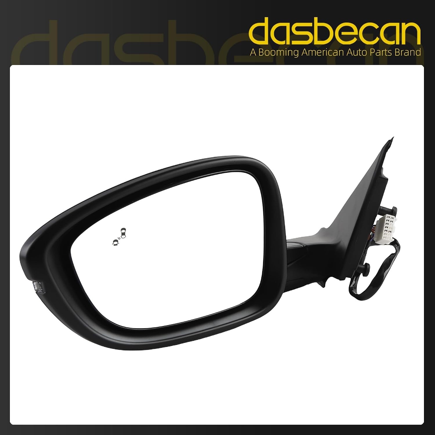 Left Driver Side Mirror 2023-2026 Honda Accord Power Glass Blind Spot Manual Fol
