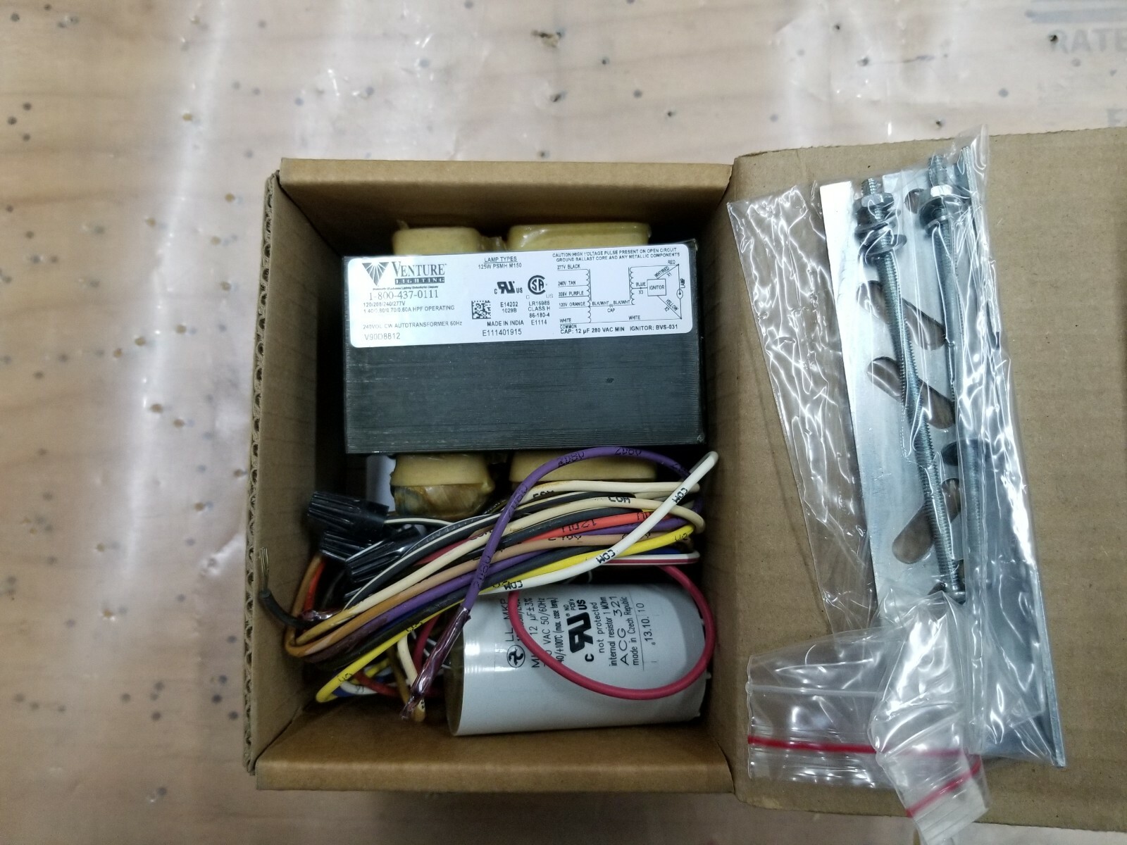 Venture Lighting V90D8812 125 Watt Ballast Kit