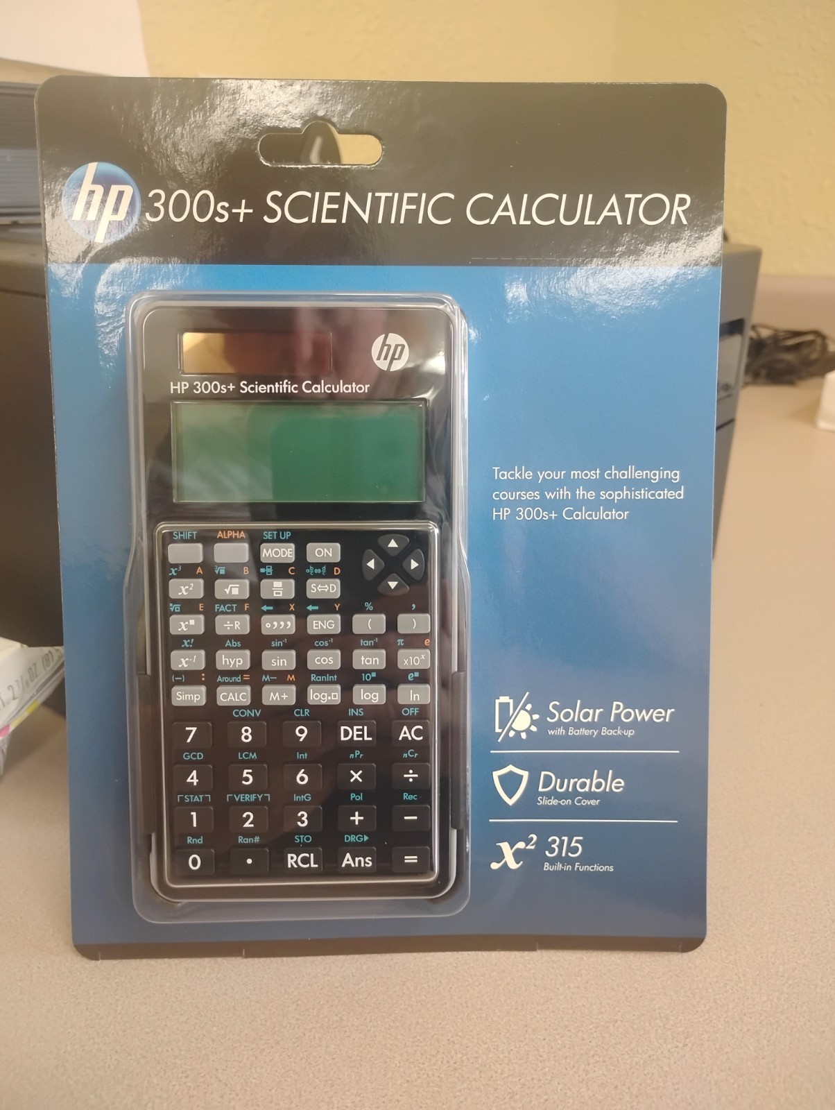 Hewlett-Packard HP SmartCalc 300s+ Scientific Calculator – 315 Functions – NEW