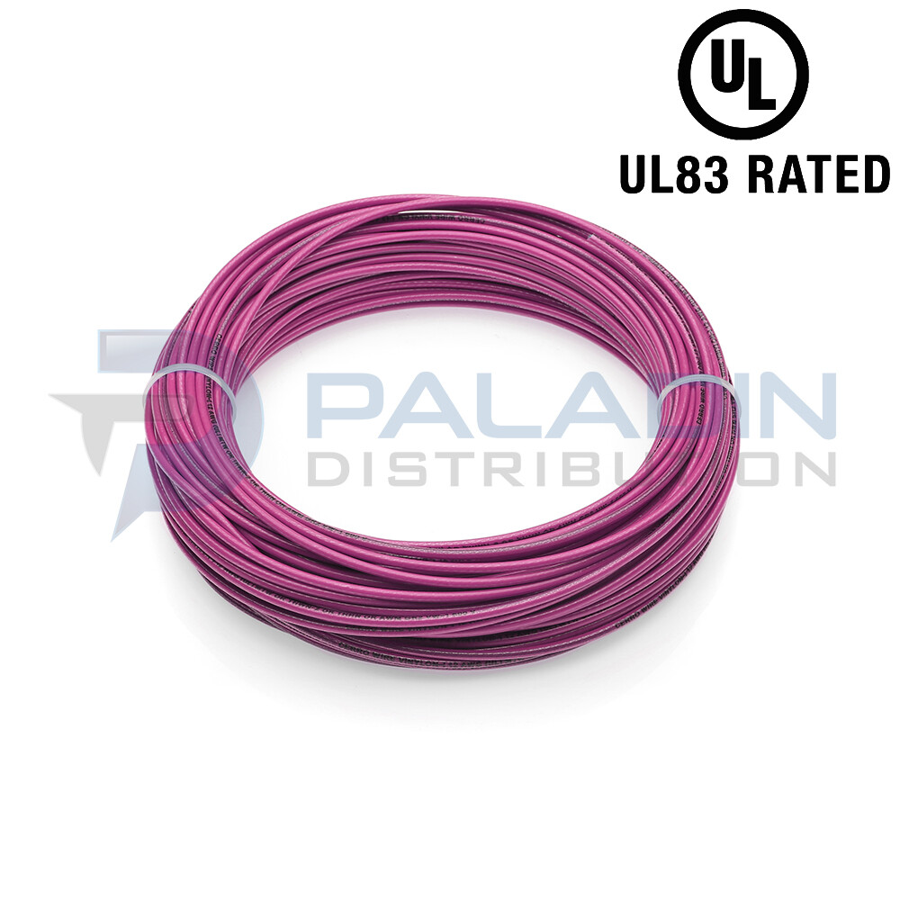 #14 AWG Gauge 600V THHN Stranded Copper Wire Multi Colors Available – UL Listed