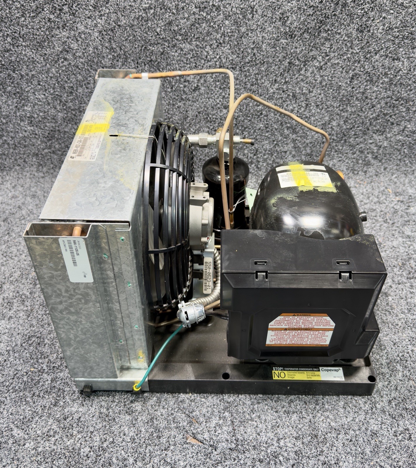 Copeland M6EM-H032-CAA-212 Condensing Unit R404A, 1/3 HP, 115V, ASE20C4E