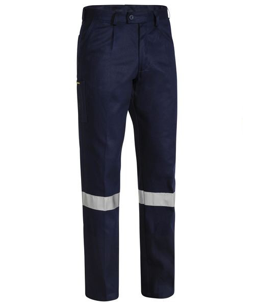 Bisley Safetywear Cargo Pant 3M Scotchlite Reflective Material Navy NWT