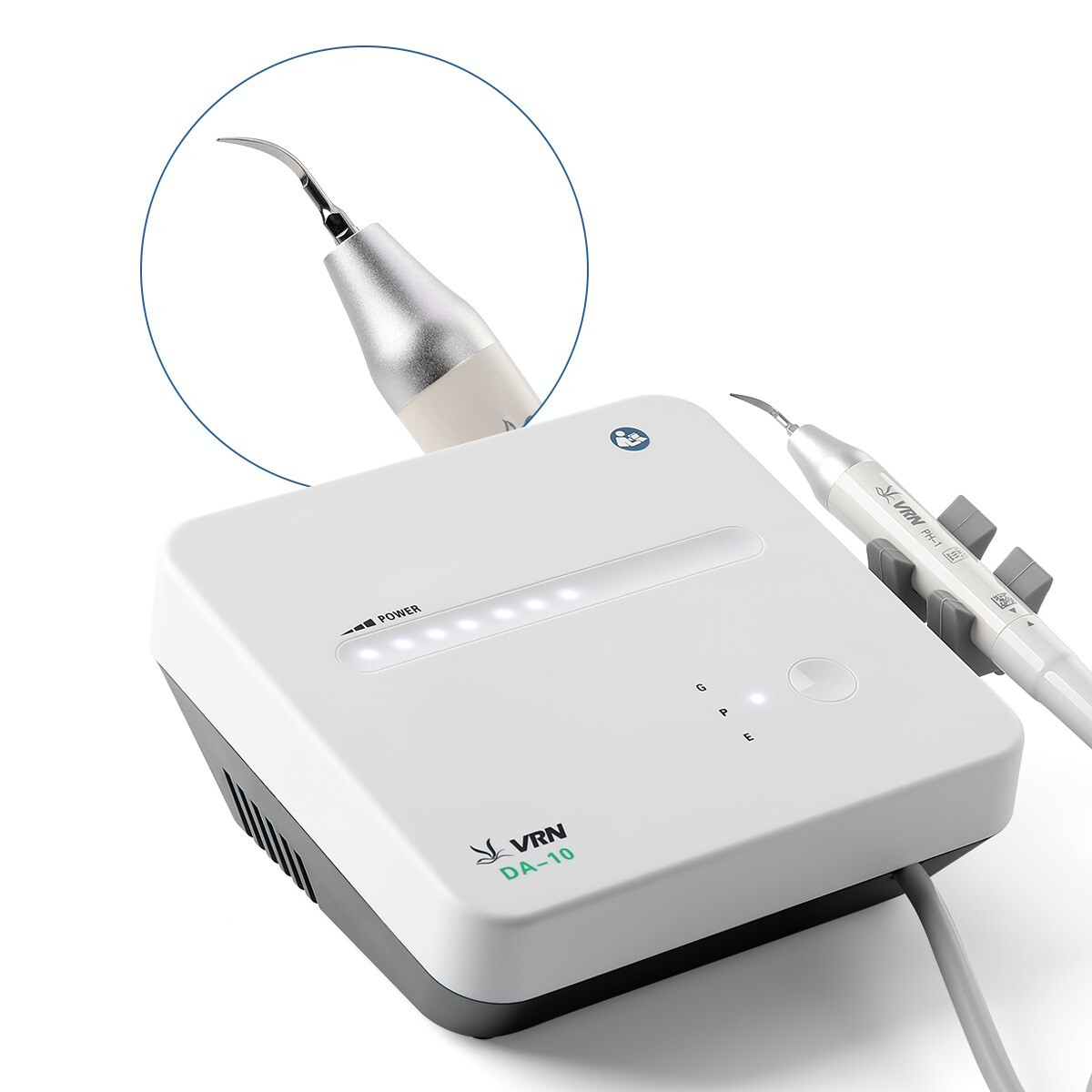 VRN-DA10 Dental Ultrasonic Scaler Perio Scaling Endo +LED Detachable Handpiece