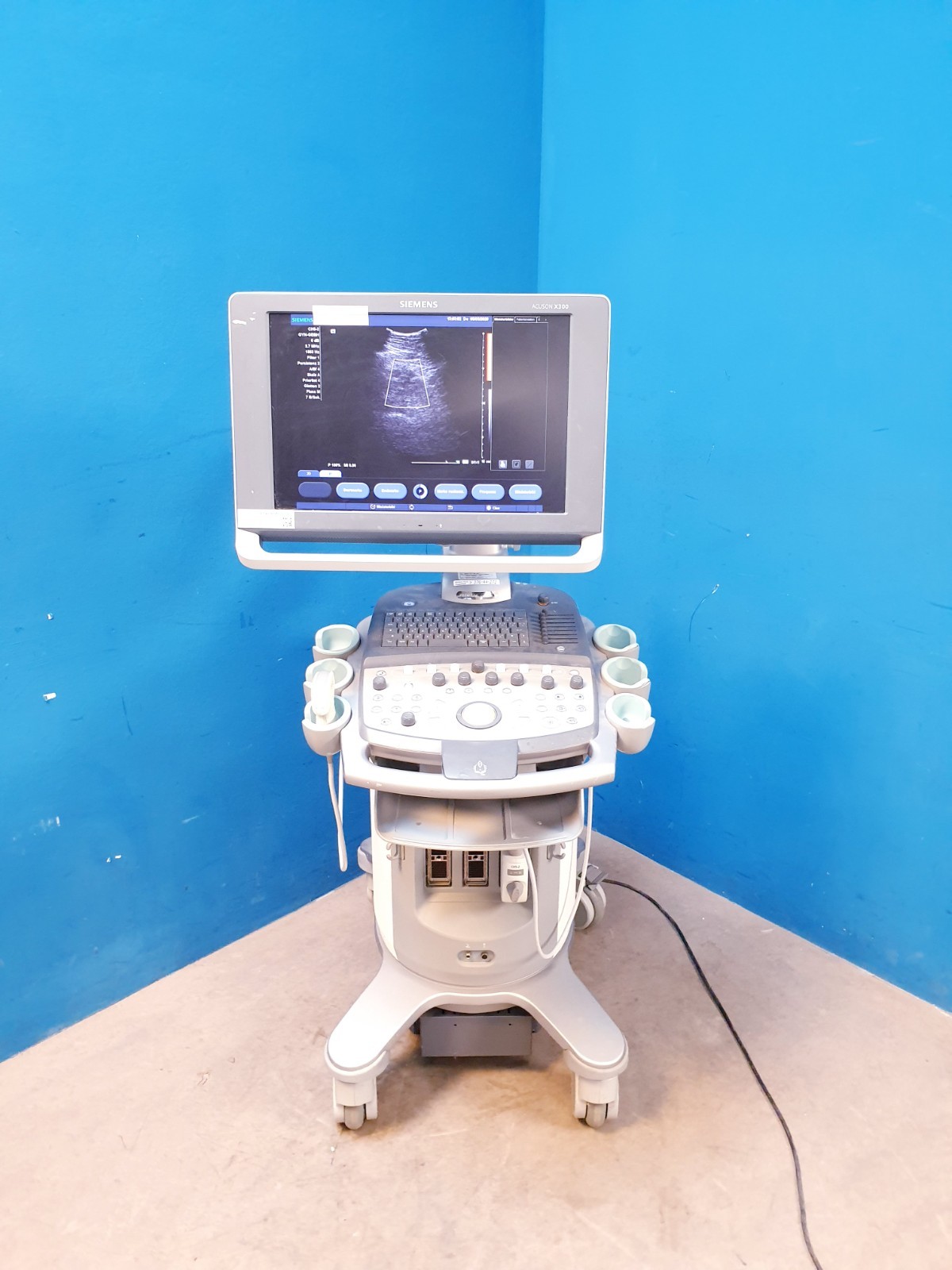 Siemens Acuson X300 X 300 Ultrasound Machine + Convex Probe BI032026