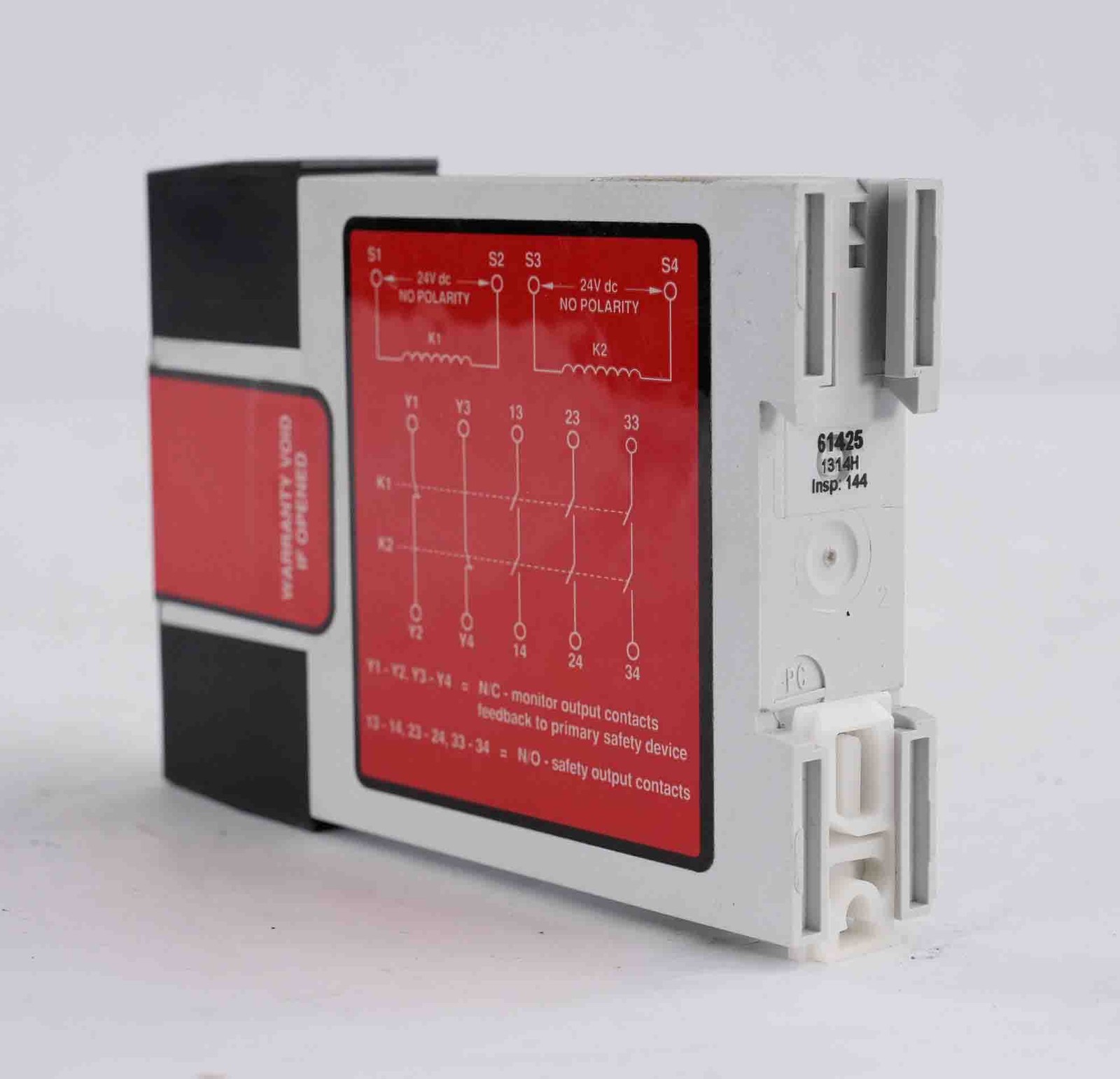 Banner IM-T-9A IM-T-11A Interface Safety Relay Module 24VDC 6A 100mA 20ms