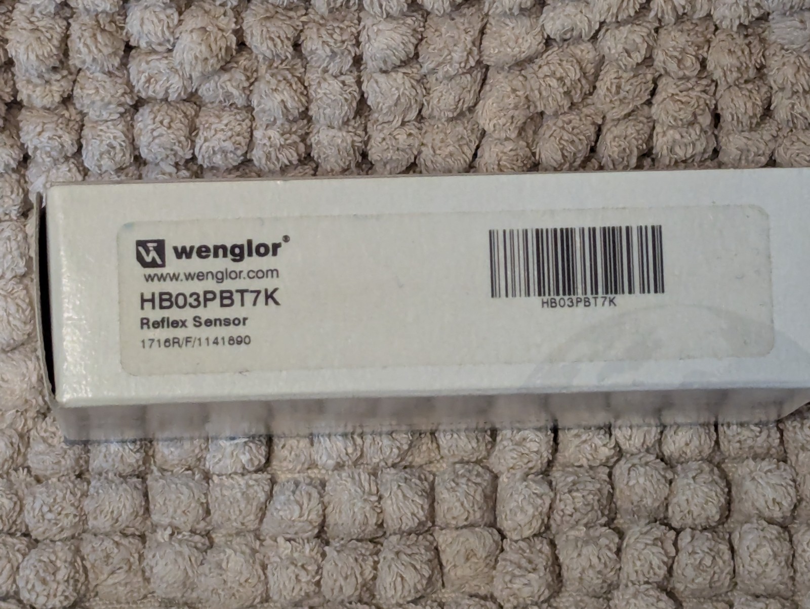 WENGLOR Reflex Sensor HB03PBT7K BRAND NEW Located in USA