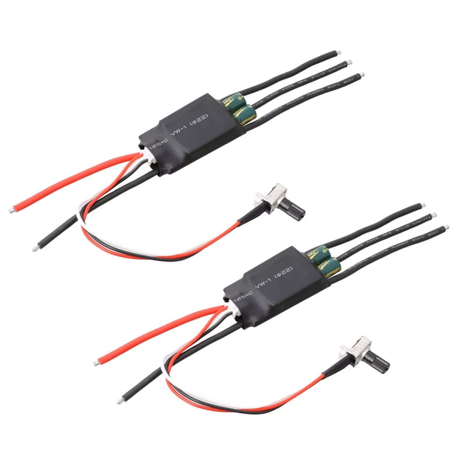 35,000 RPM Brushless Motor Driver BLDC ESC Speed Controller 2pcs 3-phase