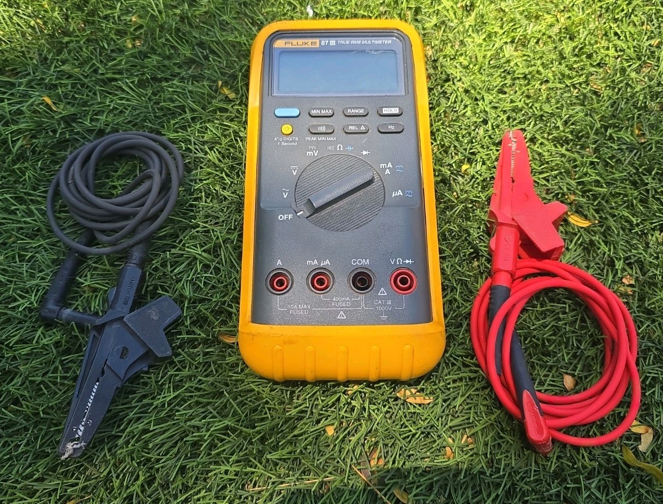 Fluke 87 True RMS Multimeter ** Tested With Leads
