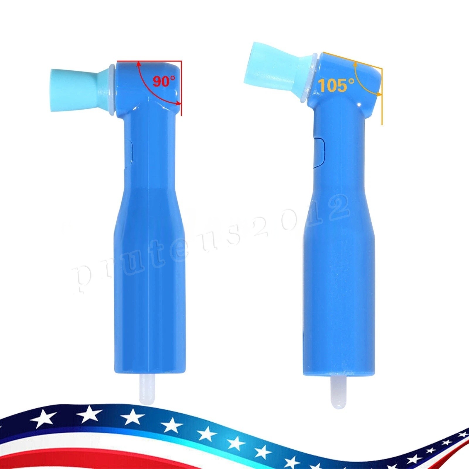 100 500/pk Copas desechables de ángulo de profilaxis dental Taza Suave y Firme