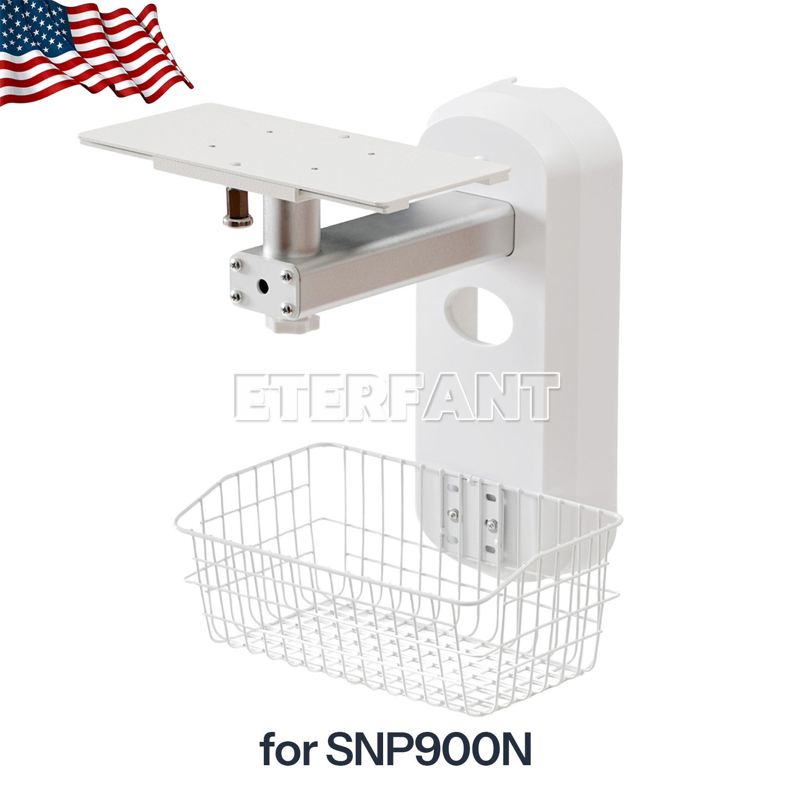 Wall Mount Bracket/Medical Trolley Cart Tool Cart for Patient Monitor Dental Lab
