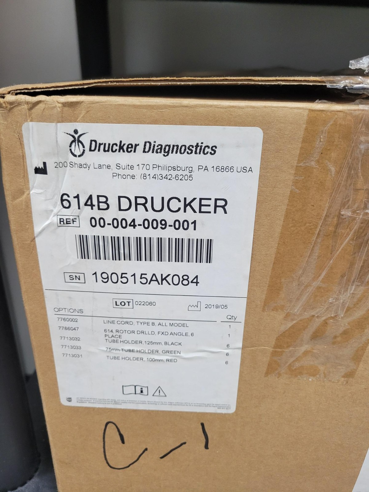 614B Drucker Centrifuge