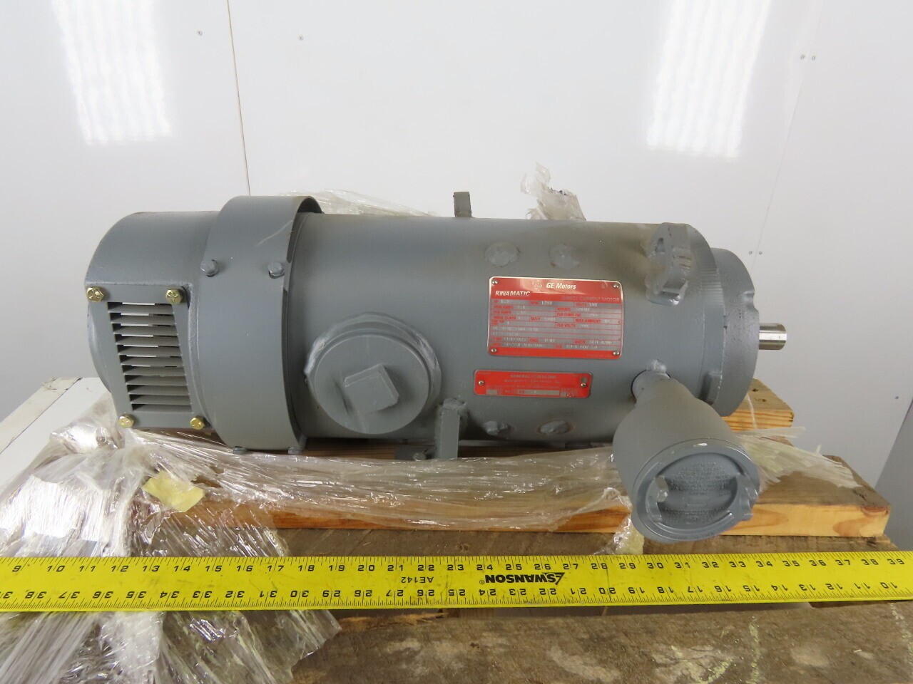 GE Kinamatic 1.5Hp 1750RPM 180 VDC Shunt Wound DC Motor