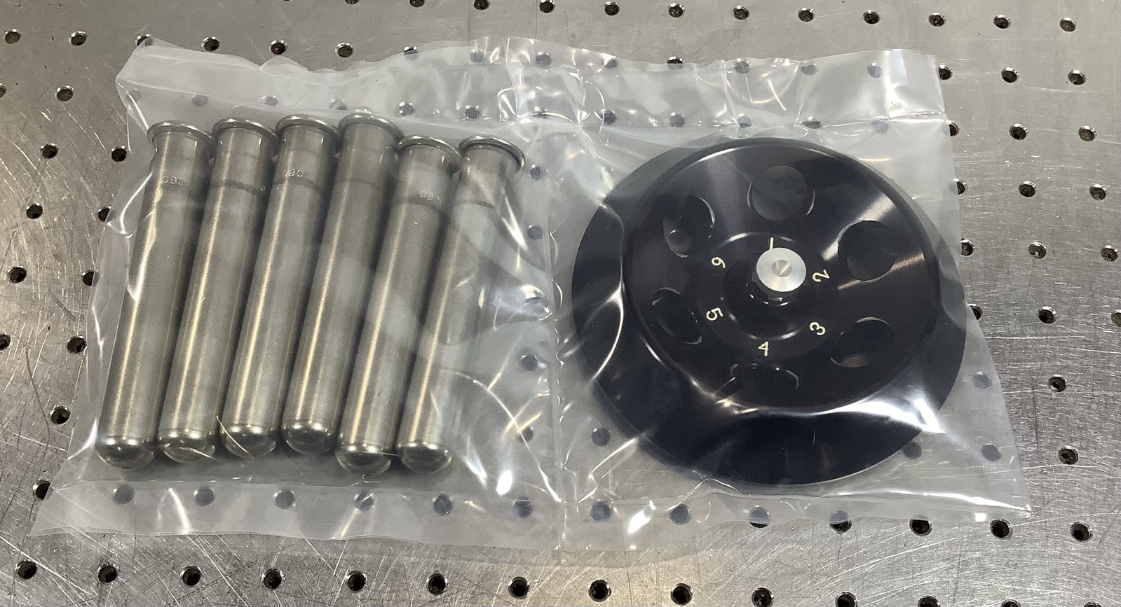 Becton Dickinson Compact II 2 Centrifuge Rotor w/ Inserts