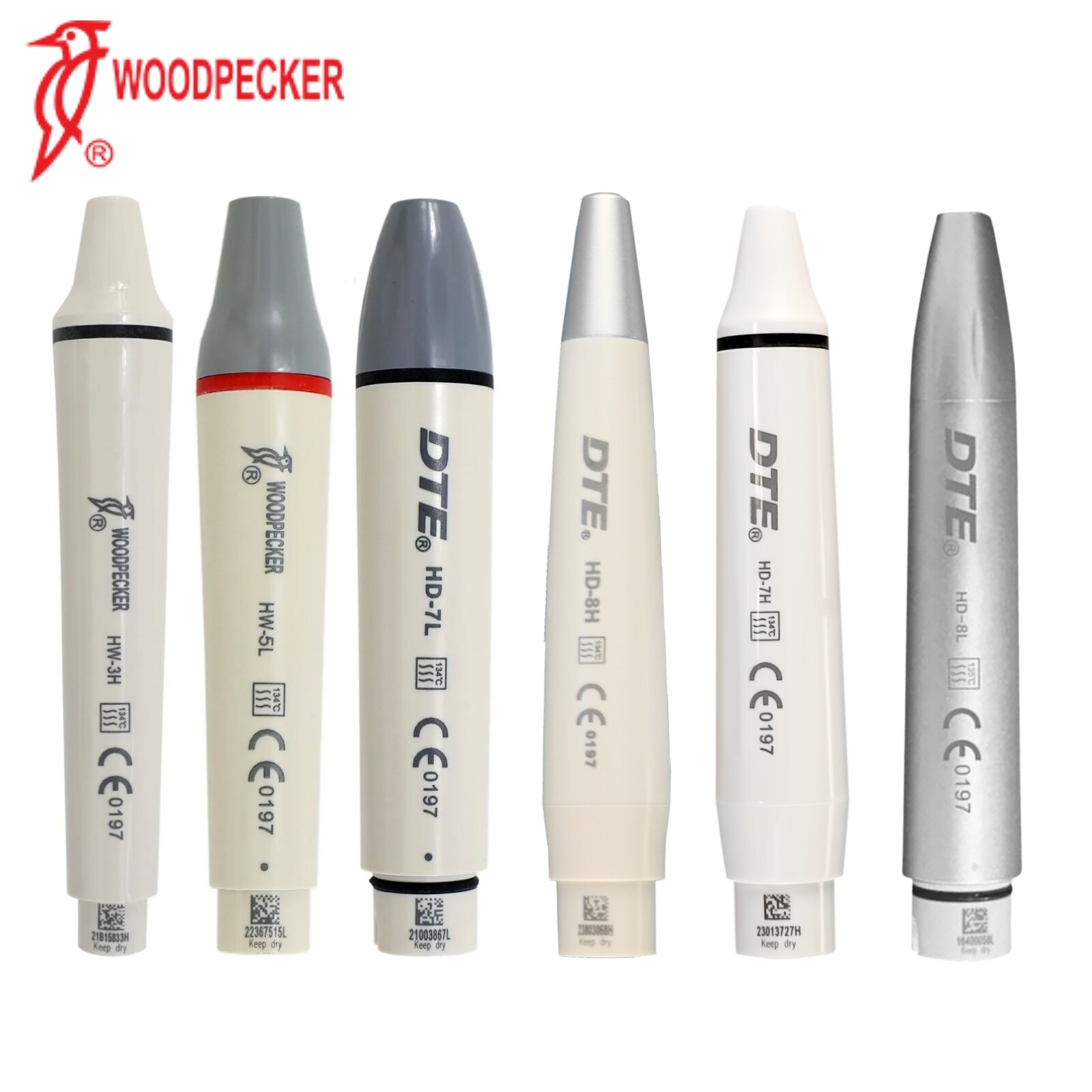 Woodpecker Dental Ultrasonic Scaler Handpiece HW-5L HD-1 HD-7H for D1 UDS-P