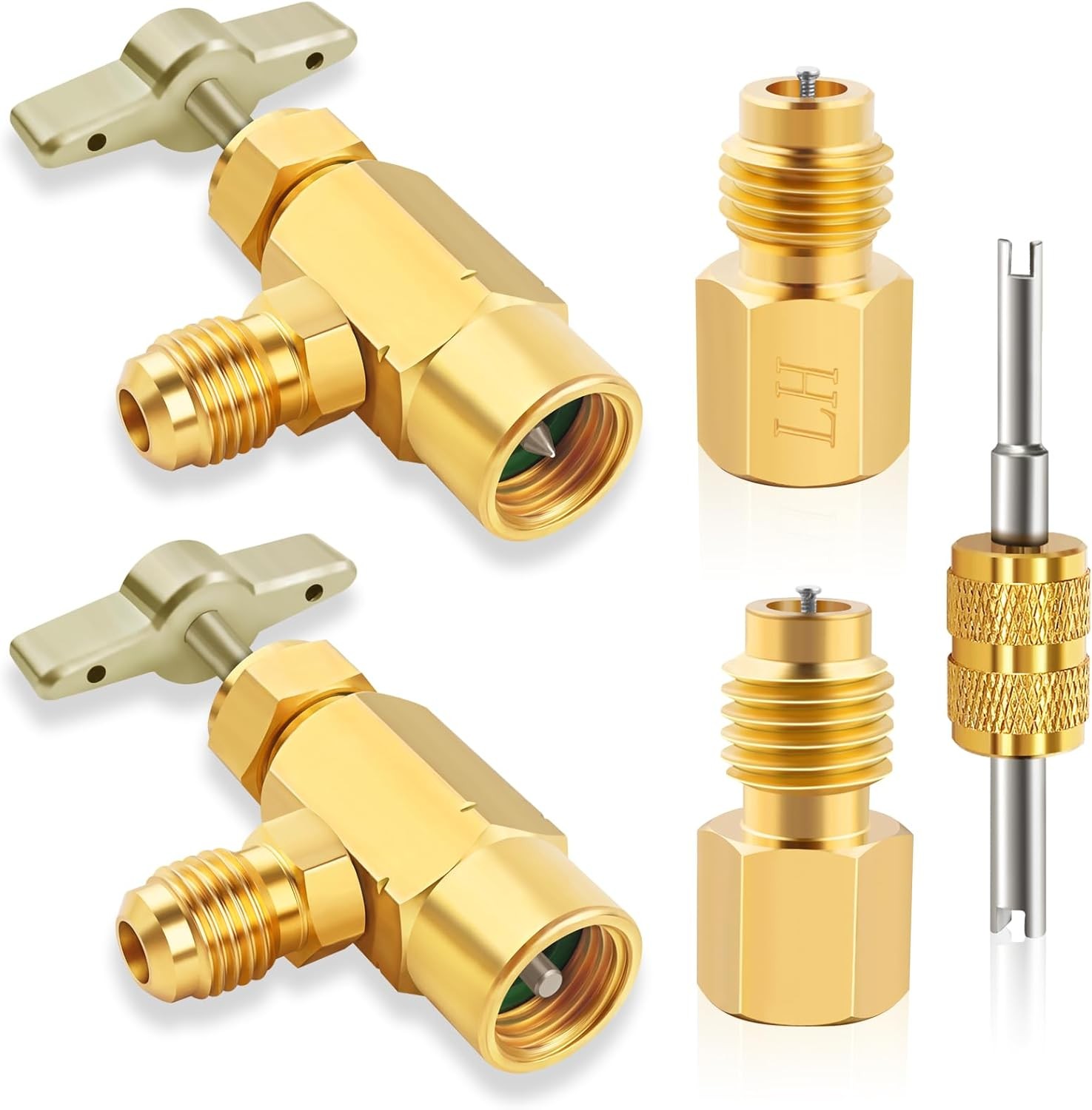 R1234YF Can Tap, R1234YF Self-Sealing and Puncture Style Refrigerant Can Tap Val