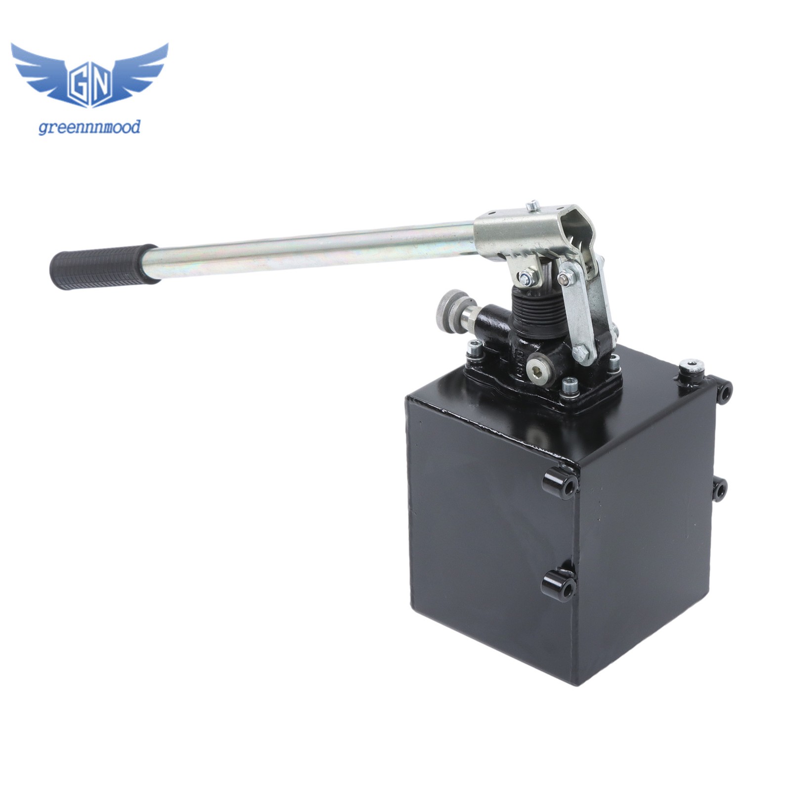 1.5 Cid Single Acting Hydraulic Hand Pump & 5 Qts Tank With Release Knob