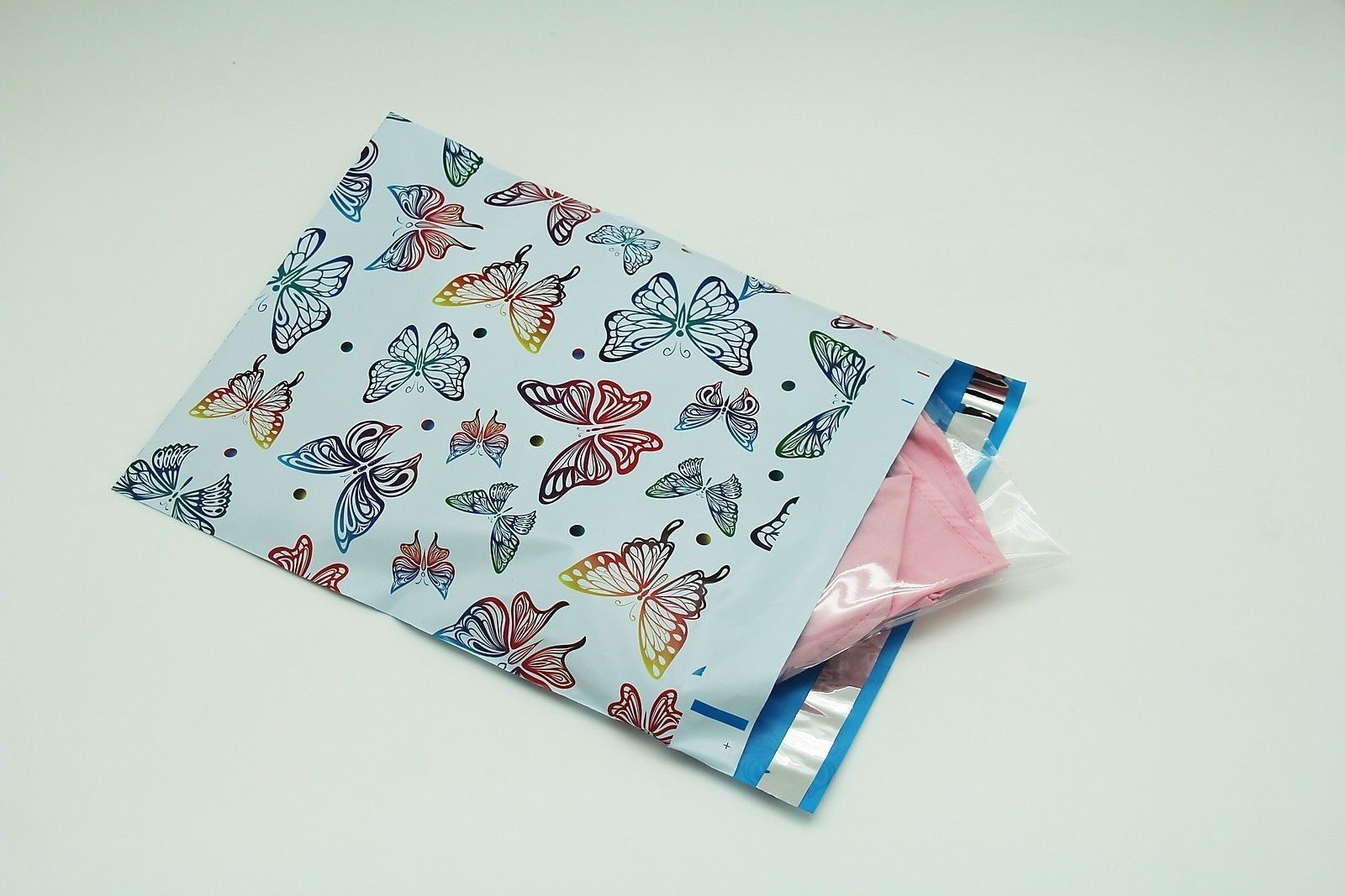100 6×9 Butterfly Designer Poly Mailers Envelopes Boutique Custom Bags