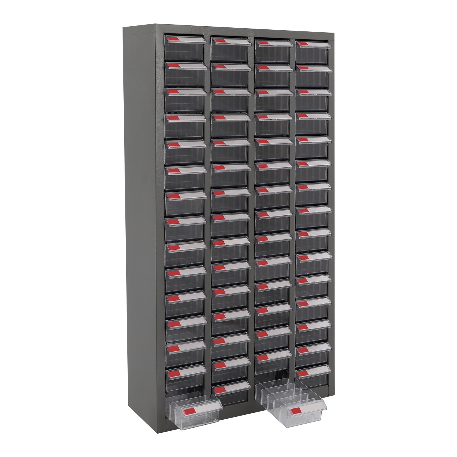 60 Drawers Hardware Tools Storage Cabinet Shop Bolt and Nut Tool Organizing Case