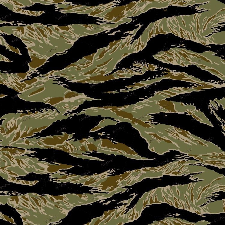 Vietnam Tiger Stripe Camouflage – 18″x46″ Hydrographic Film Hydro Dipping