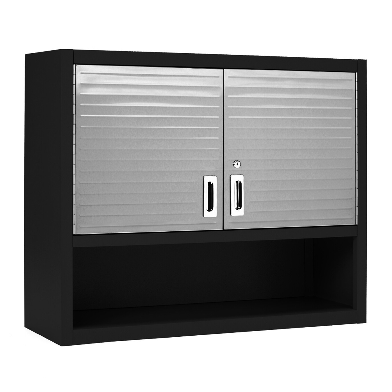 Seville Classics UltraHD® Double Door Wall Cabinet w/ Keys, 36″ W x 12″ D x 30″
