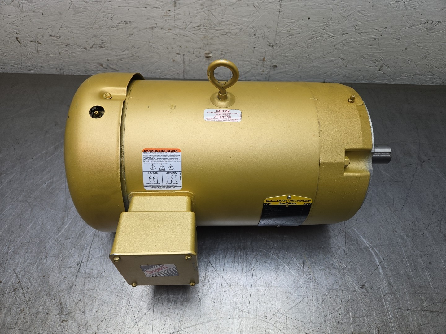 Baldor VEM3710T 7.5 Hp Electric Motor 230/460 1770Rpm 213Tc Frame Tefc 3Ph
