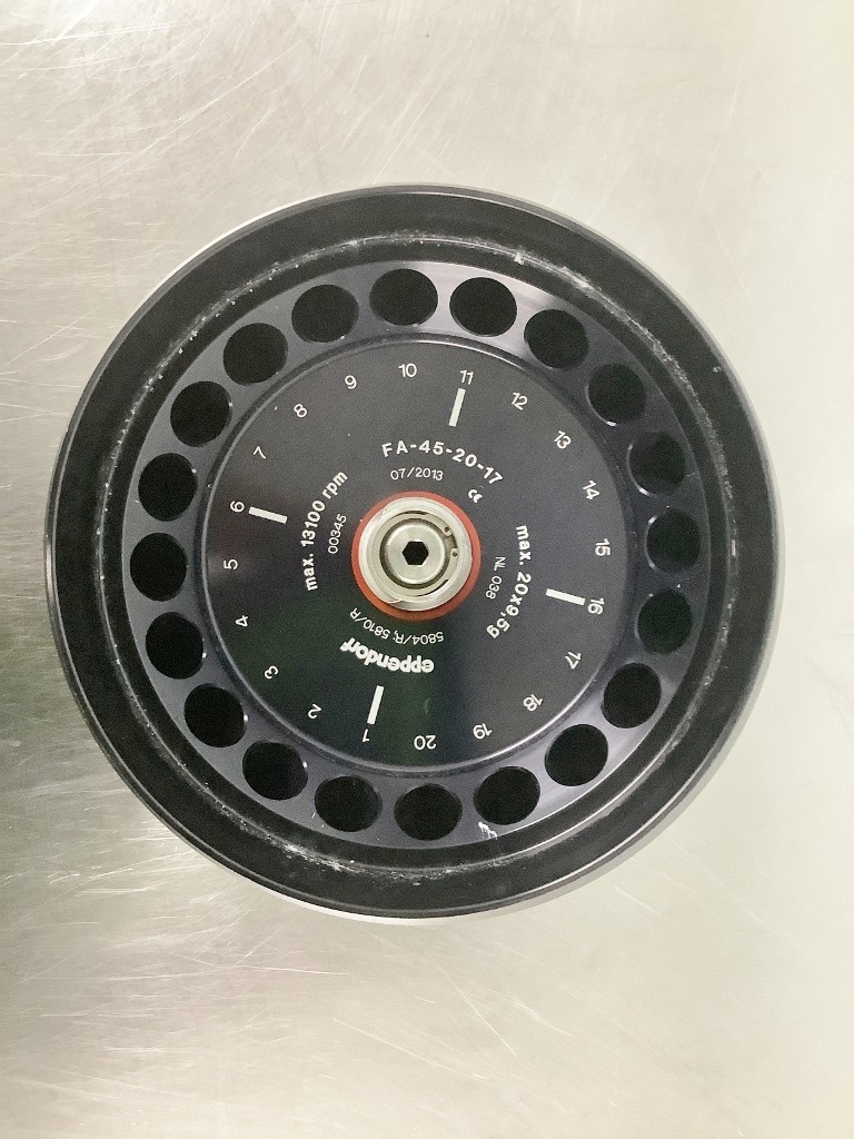 Eppendorf FA-45-20-17 Fixed Angle Rotor TESTED with Warranty