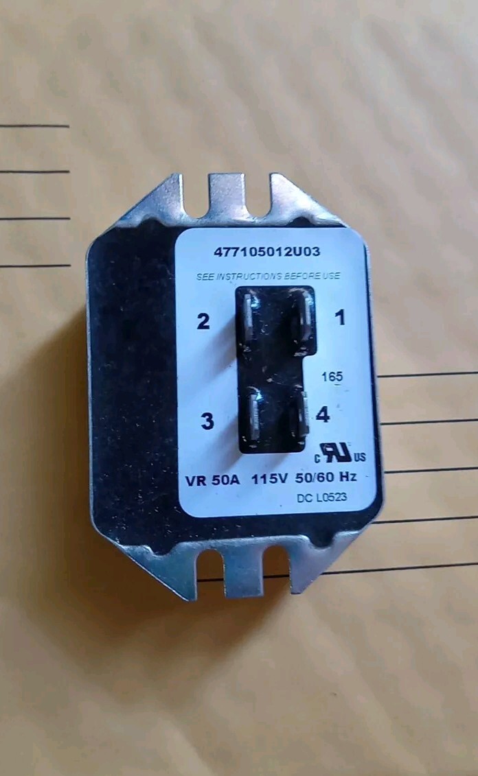 477105012U03 Stearns® SINPAC® Electronic Switch, 115V, 50A, 165V Cutout, 50/60Hz