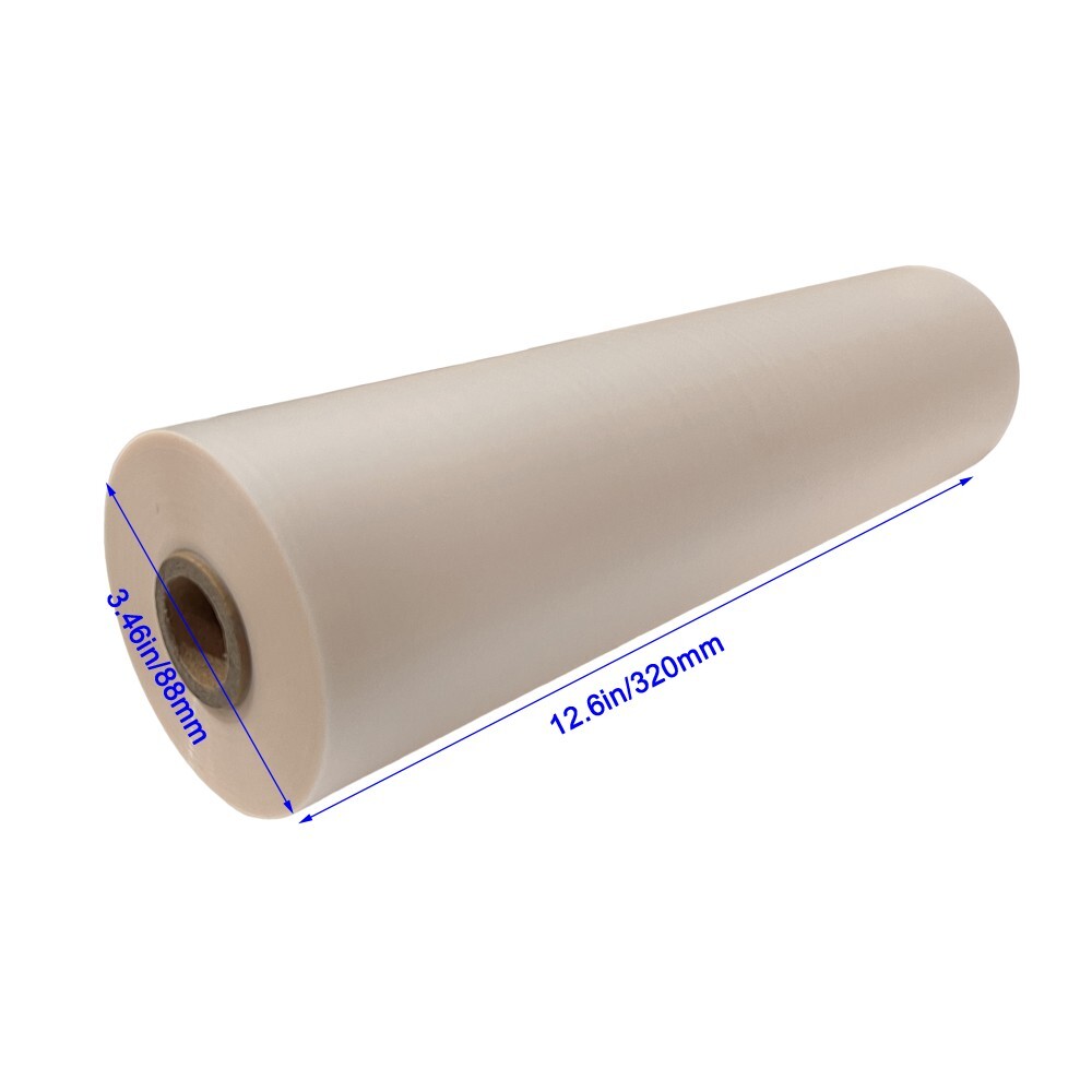 12.6In*656ft 1Mil Bopp Matte Roll Laminating Film Hot Thermal for Paper PVC/PET