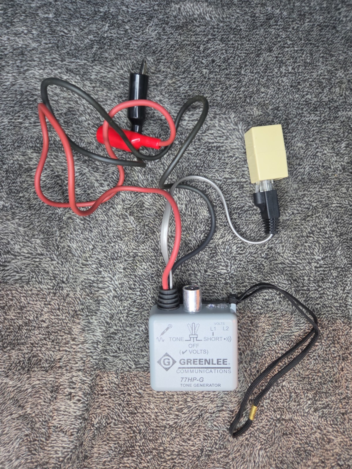 GreenLee Communications Progressive 200EP-G Tone Probe 77HP-G Tone Generator